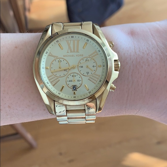 Michael Kors Gold Watch - Picture 1 of 6